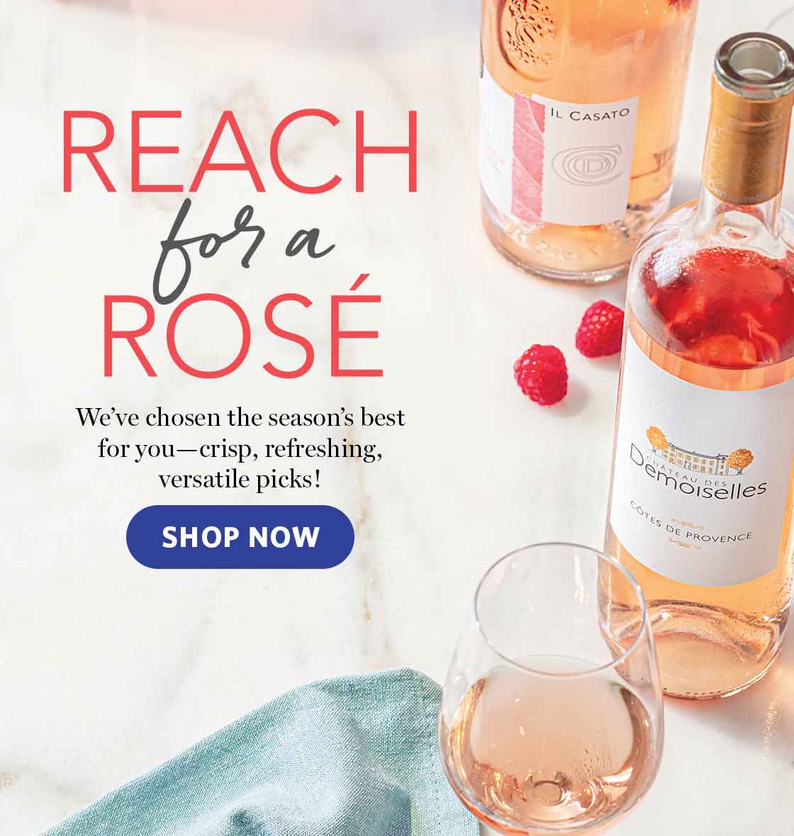Reach for a rosé
